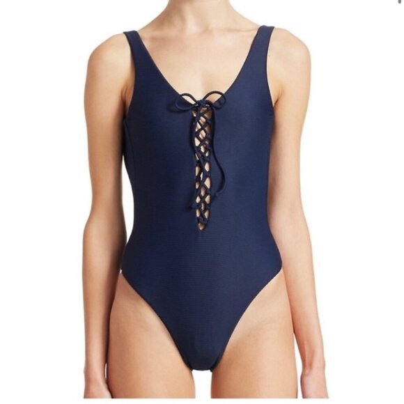 Navy blue Onia one piece - Picture 1 of 4